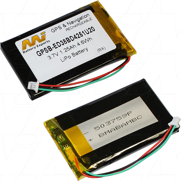 MI Battery Experts GPSBED38BD4251U20BP1 GPS battery suitable for